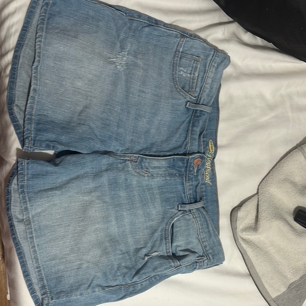 Blue Denim Women's Shorts